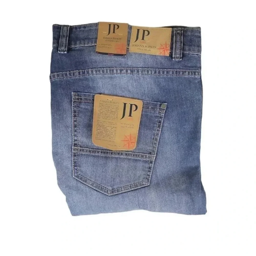 NWT JP 1880 Johann Popken Straight-Fit/Straight-Cut Men's Jeans Size 46W 34L‎